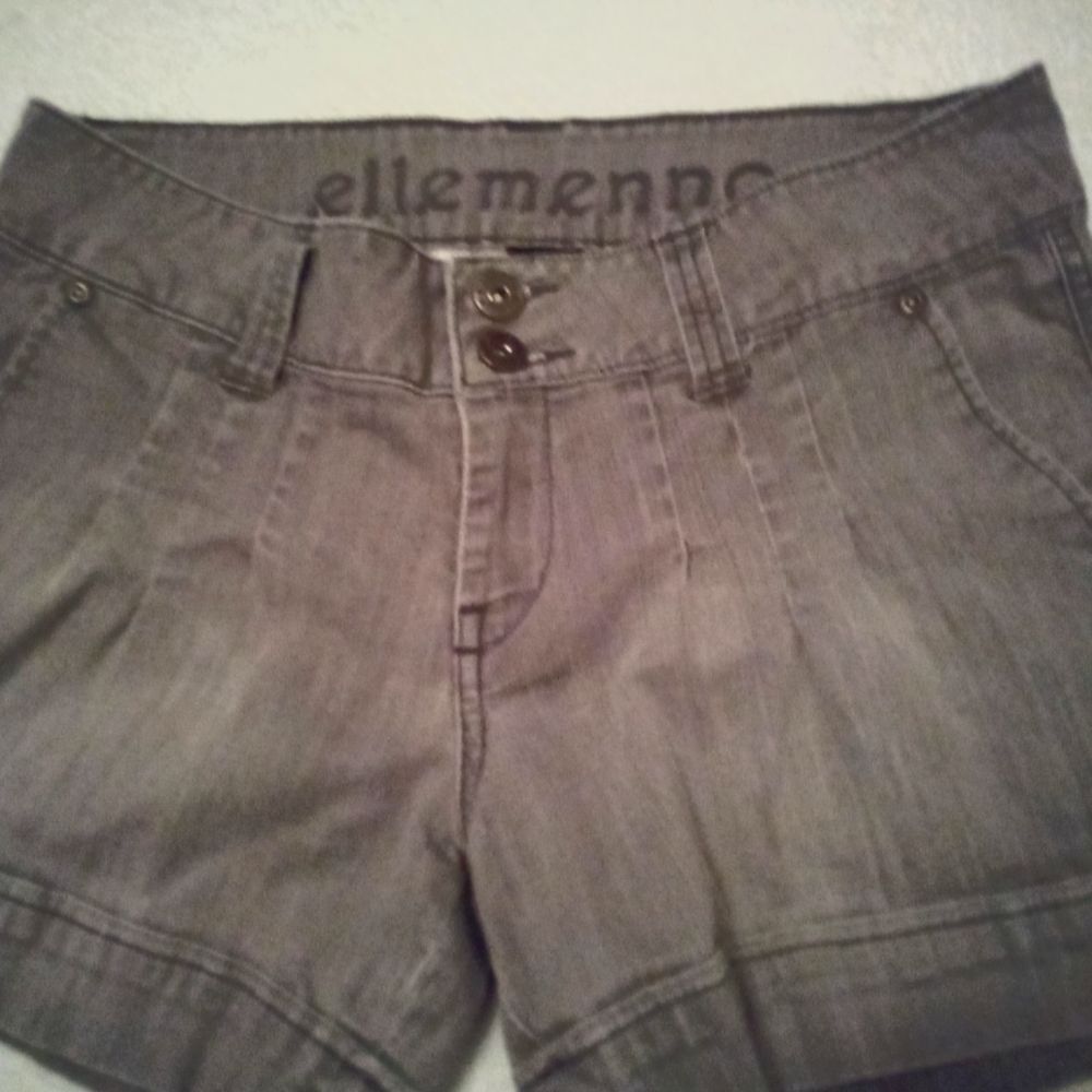 💙Vintage 90's Ellemenno cute Gray shorts - Picture 6 of 11